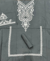 MARIA B-2PC DHANAK EMBROIDERED SHIRT & EMBROIDERED TROUSER
